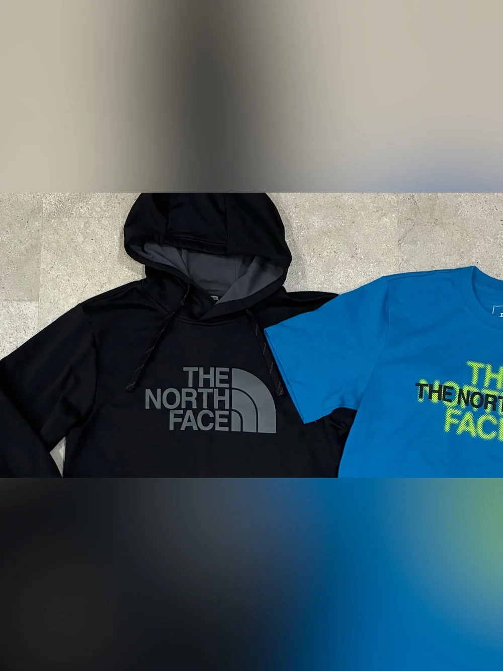 Men’s NORTH FACE Hoodie Sweatshirt & Shirt, sz Small…1 NWT